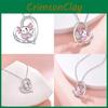 Alloy Girls Pendant Chain With Cute Animal And Heart Design For Summer Style