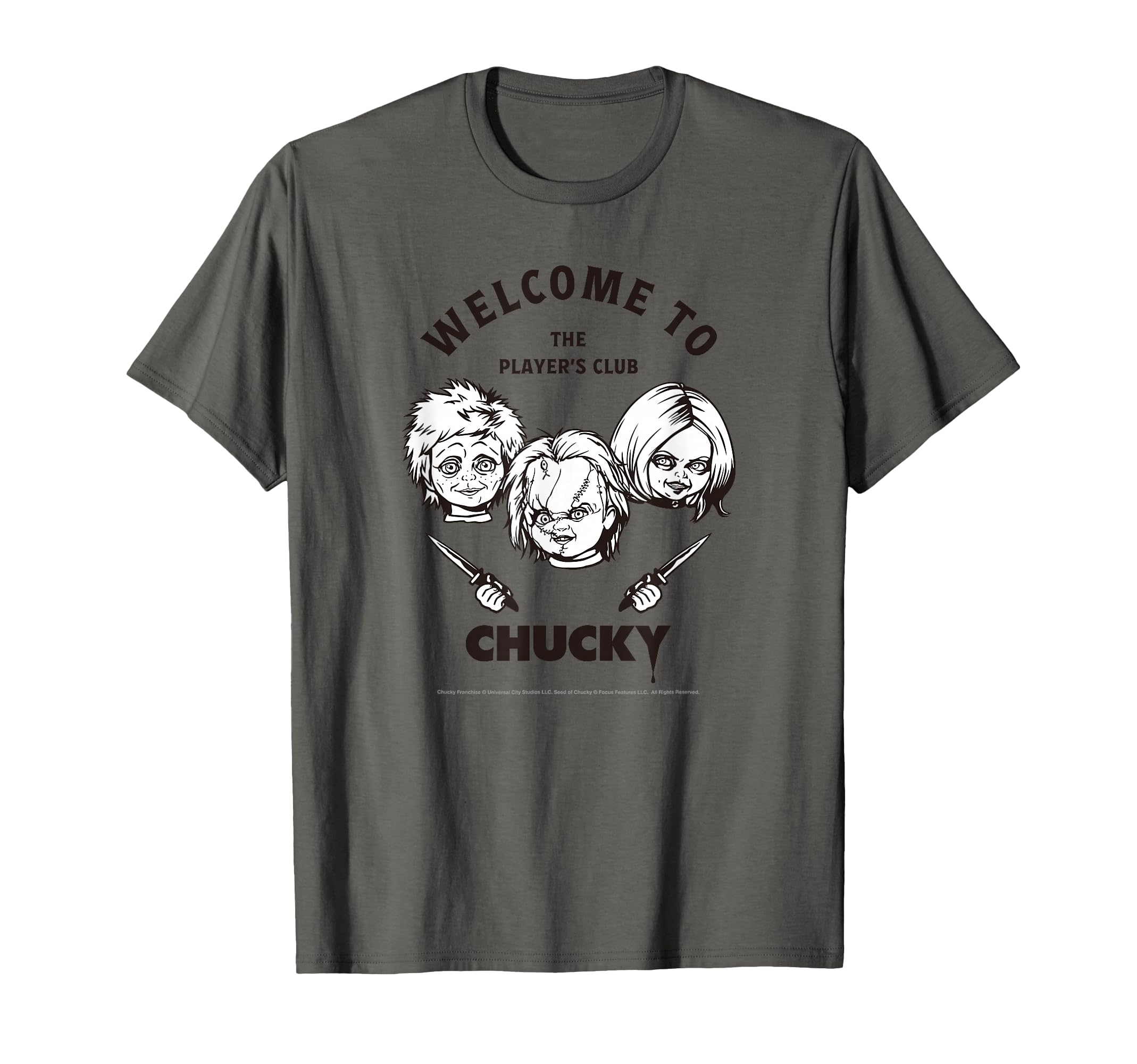

Child s Play WELCOME TO THE PLAYER S CLUB T-shirt