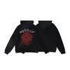 Wholesale Spder555 heavy fleece hoodie European and American trendy brand sweater men and women couples winter