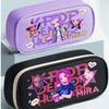 Estuche K-Pop Chica Bruja—Estuche de Papelería Infantil Lindo, Gran Capacidad, Estuche Multifuncional con Temática de Dibujos Animados para Estudiantes