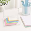 L-shaped Ruler Set Paper Crafting Alignment Guides with Storage Case, 5 Pcs Color-Coded L-Shaped Framing Spacer Spacers Size Tabs for Card Making,