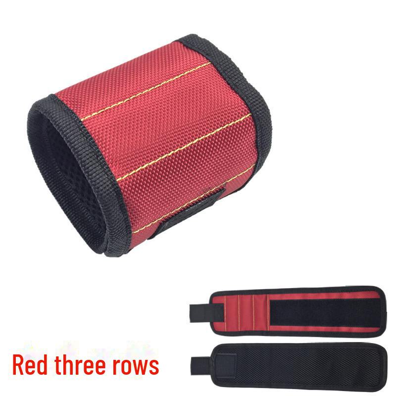 

Магнітний браслет для електриків і столярів - багатофункціональний інструмент для підбирання цвяхів і дрібних виробів