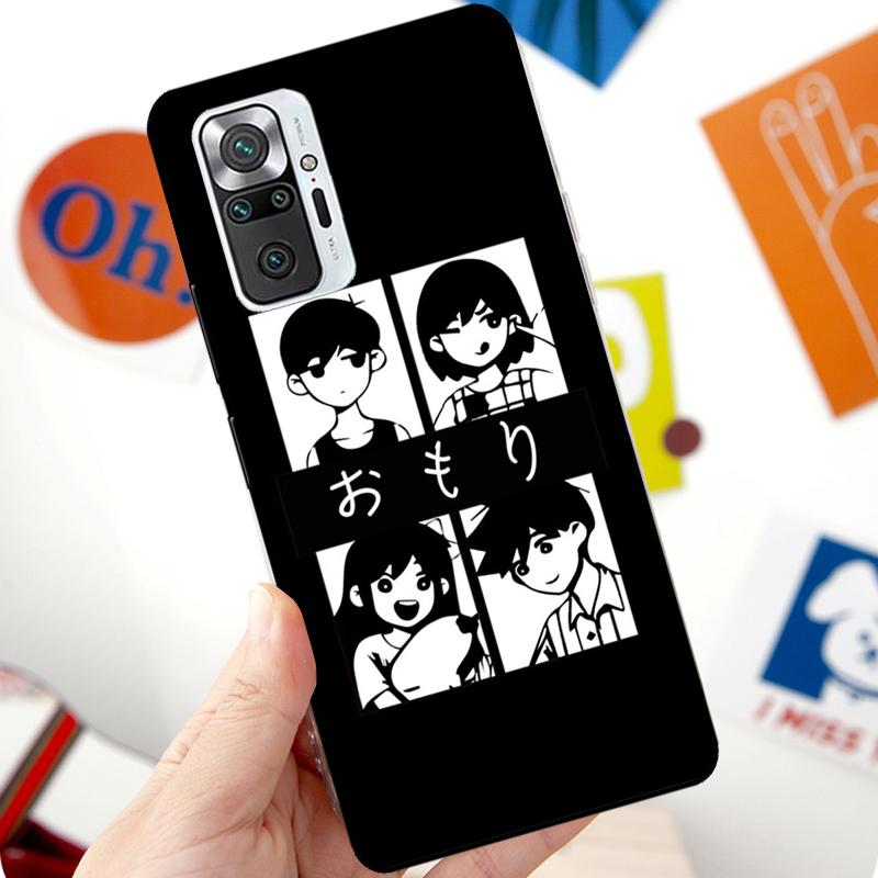 Omori Game Case For Xiaomi Redmi Note 12 Pro 11 8 9 10 Pro 9S 10S 11S 12S Redmi 12C 10C 9C 10A Cover