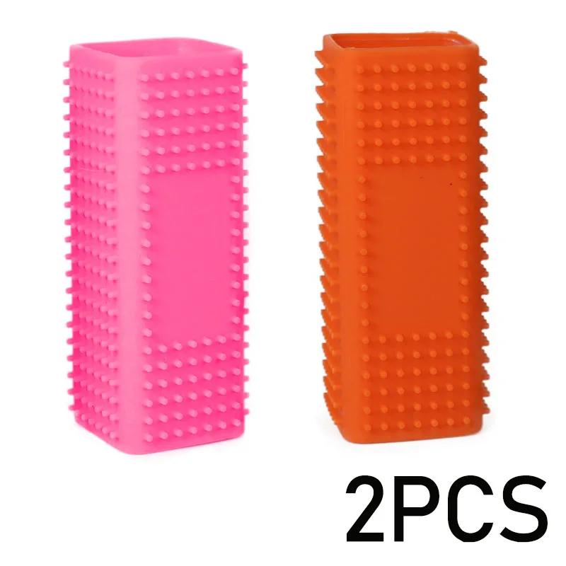 Pet Hair Remover Brush for Dogs Cats – Silicone Grooming Deshedding Tool for Fur Removal
