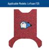 Durable Waterproof Anti-Slip Pedal Mats for Green Source F25 E-Bike/Scooter