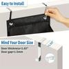 Over-the-Door Foldable Shoe Rack: Multi-Layer Hanging Storage Bag for Wall or Apartment Use