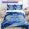 Queens Park Rangers Football Printed 3 Pieces Bedding Set, Comfortable Skin Friendly Bedroom Duvet Cover Set