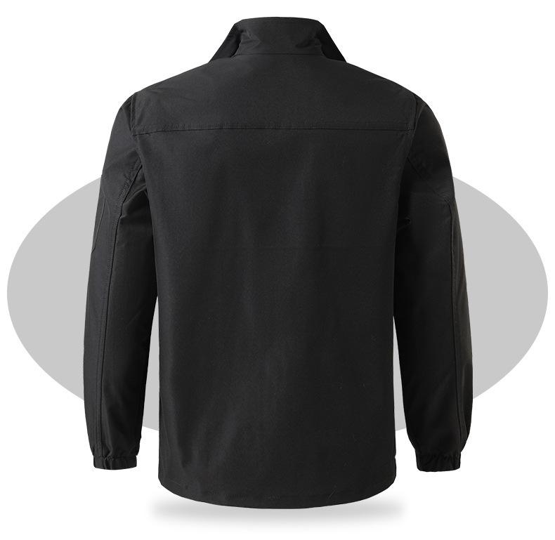 Men's Breathable Tactical Workwear Set - Wear-Resistant Jacket for Spring & Autumn Outdoor Mountaineering and Sports.