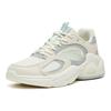 Anta Lifestyle Series Shock Absorbing Non-Slip Low-Top Sports Casual Shoes Women Sneaker White Green Gray 122328892-4