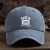 Fun Letter Print Baseball Hat, Fashionable and Versatile Peaked Cap, Men's Outdoor Hat