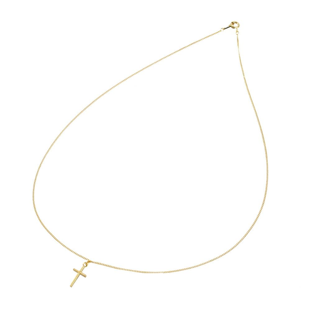 Shop Made In Japan Cross Pair Necklace Present Wrapping Gift Box Pn0015 Silver Silver [Jewelry M] Men's Women's +