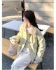 Beige Patchwork Lambswool Lapel Parka with Rabbit Fur - Women's New Winter 2025 Casual Jacket