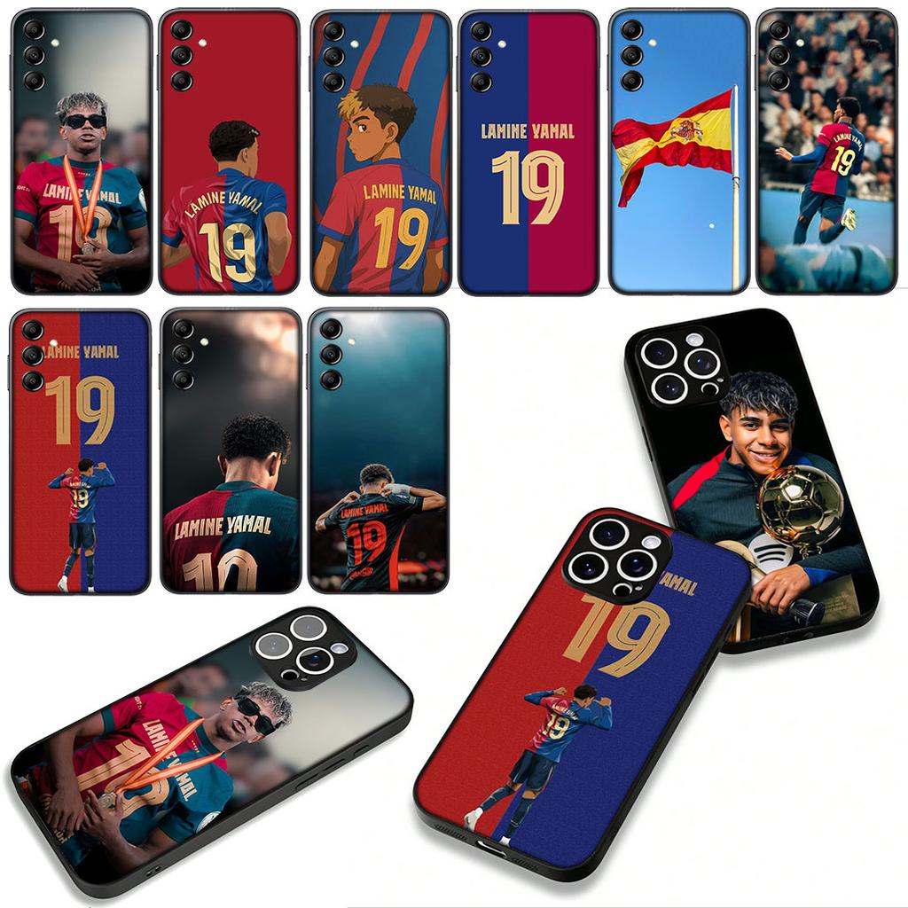 Soccer No 19 Sports Football No19 for Samsung Galaxy A36 A17 A26 A07 A35 A54 A53 A13 A33 A34 S8 S9 S20 S21 FE S10 Plus Case