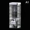 Non-punching Manual Press Soap Dispenser Wall Hanging Traceless Paste Disinfectant Bottle Bathroom Transparent Soap Dispenser