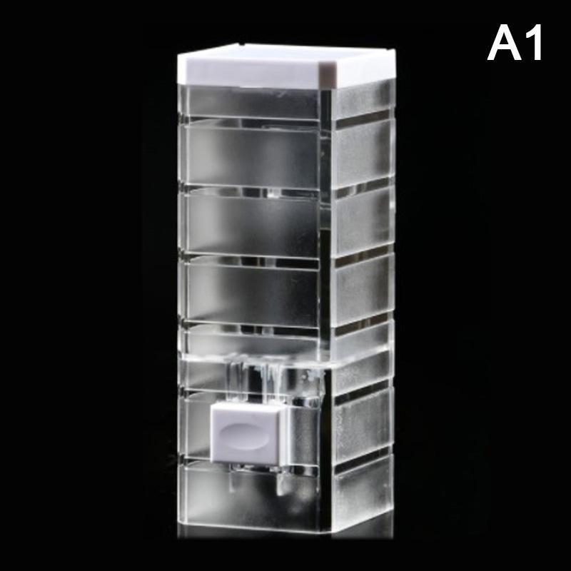 

Непробивной ручной пресс-дозатор для мыла, настенный, бесследный, дезинфицирующий флакон для ванной комнаты, прозрачный дозатор для мыла