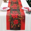 Christmas Table Runner Merry Christmas Decorations for Home 2025 Xmas Table Flag Cover Navidad Natal New Year Tablecloth 2026