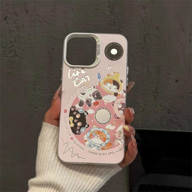 Applicable to Apple 17 mobile phone case, new anti-drop iphone17promax silicone mobile phone case, cute record puppy.