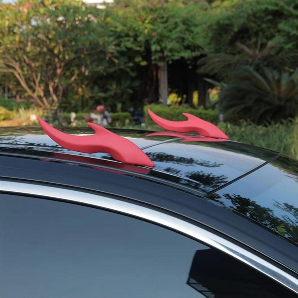 3D Stereo Design Dragon Horn Sticker Universal Fit 3D Stereo Sticker  SUV Accessories