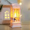 Christmas Decorations Small Wind Lantern Old Man Snowman Decoration Wind Lantern Desktop Decoration Christmas Ornaments