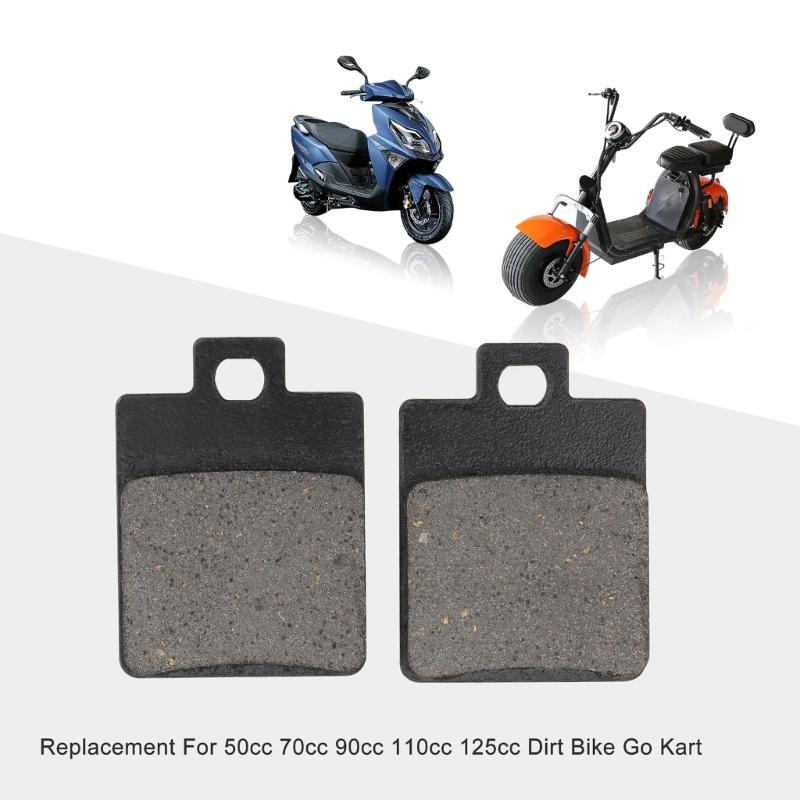 Hintere Scheibenbremsbeläge, Chinesische ATV-Bremsbeläge Passend für ATV Dirt Pit Bike für 50cc 70cc 90cc 110cc 125cc