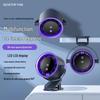 Silent Portable Mini Desktop Fan with LCD Display and Strong Wind Circulation