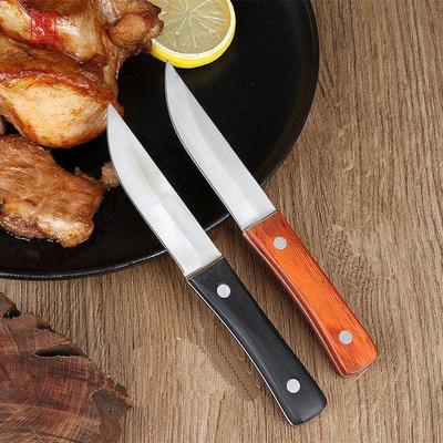 Edelstahl-Grillfleischmesser, Küchenausbeinmesser, Fleischerbeil, Grillschneider
