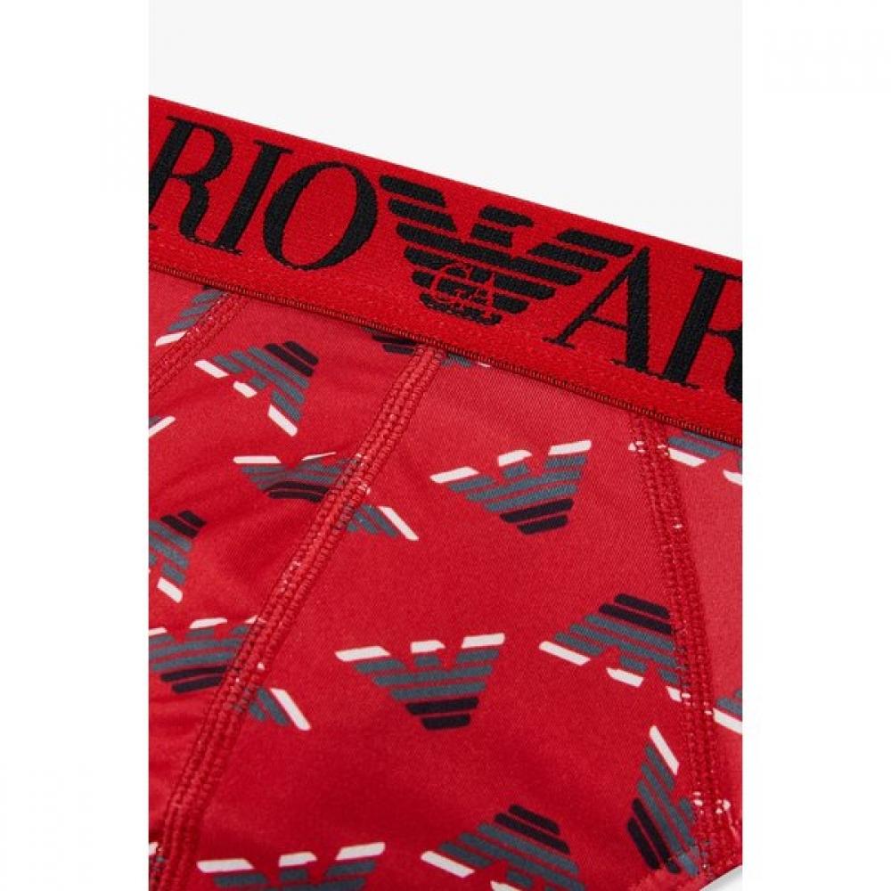 Emporio Armani Men S Logo Banding Patterned Poly Brief Set 0815111027 0815111028 