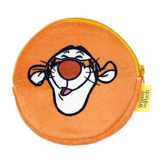 MORIPiLO Tissue Case Tigger Disney Goods Stuffed Toy Pouch Small Cute 13x13cm (Funny Face Orange) Disney Character Pillow Morishita