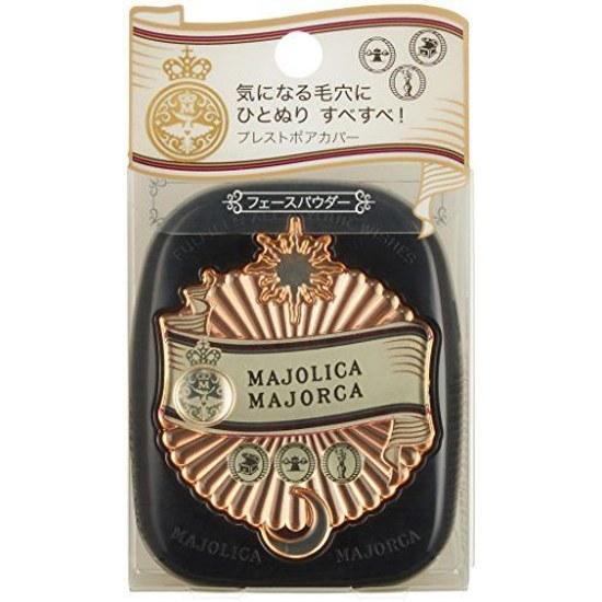 Majolica Majorca Cipria Viso Pressata Copri Pori 10g Fissante Tipo Solido Lucente Controlla Lucentezza Appiccicosità