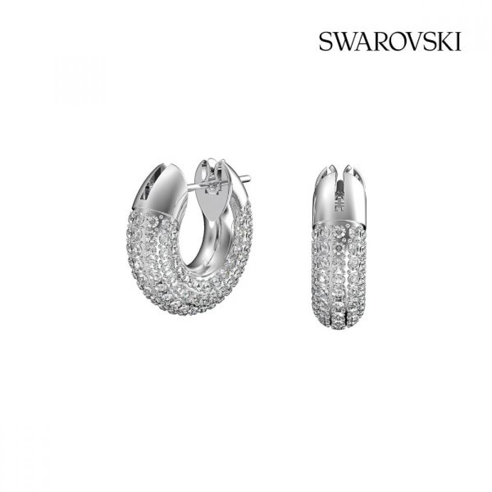 SwarovSki Rhodium Hoop EarringS S 5618306
