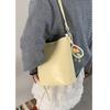 IELGY Fashion One-Shoulder Armpit Bag Commuter Cross-Body Bucket Bag