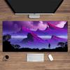 Neuheiten 900x400 Blaue Aurora bei Nacht in den westlichen Bergen Gaming-Schreibtisch-Setup Computerschreibtischmatte Schönes Gaming-Mauspad