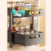 DIBERLANG Adjustable Under-Sink Kitchen Storage Rack