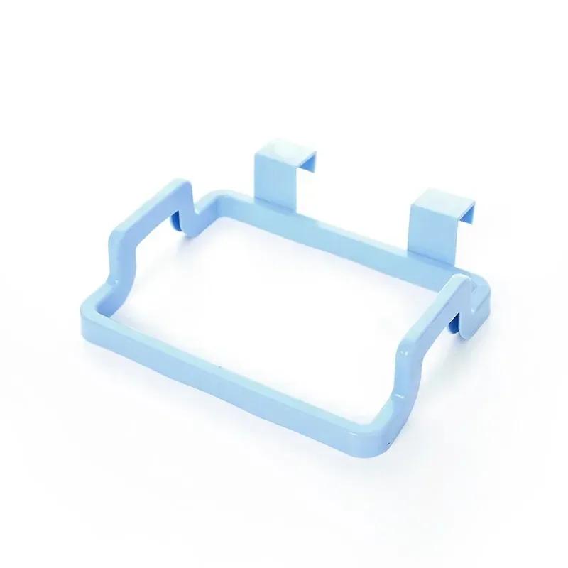 1 шт Креативный держатель для мусорных пакетов для кухни домашний на дверь шкафа вешалка для мусорных пакетов вешалка для тряпок кухонная утварь синий 790₽