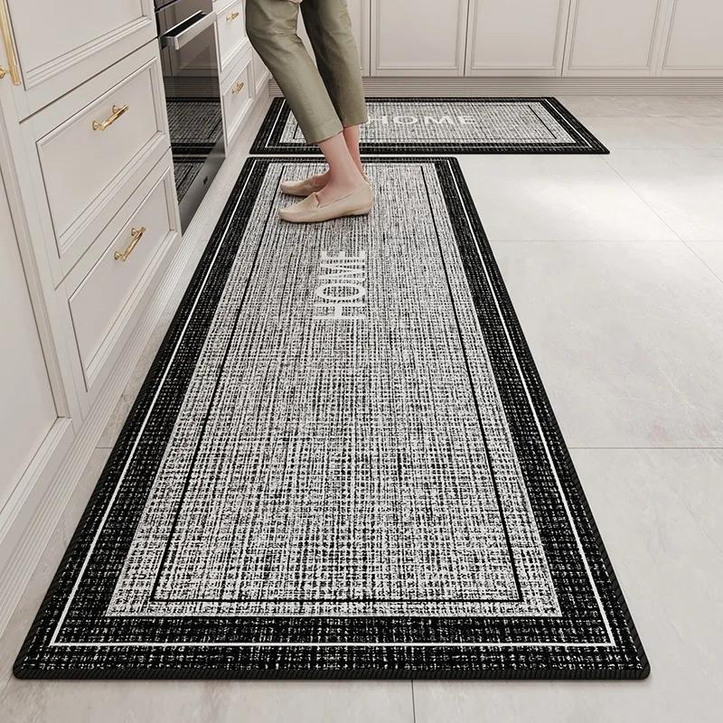 Kitchen Rugs Long Strip Non-slip Floor Mat Wear-resistant Carpet Home Decoration Foot Mats  Alfombra Cocina