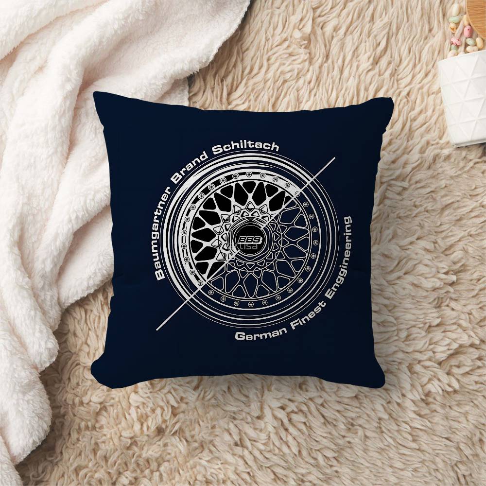 VIKAMA Racing-Grade Car Cushion Cover Pillowcase Upholstery Sofa Throw Pillow Home Decor Pillowcas