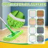 Reusable Dry Wet Use Mop Pad Microfiber Mop Replacement Cloth For MultiSurface Cleaning Use Machine Washable Design