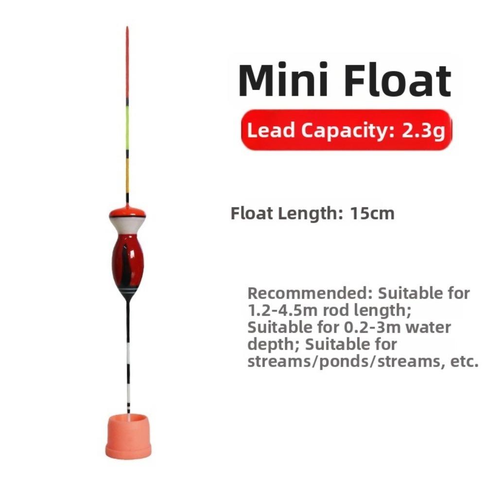 3pcs Float Design Ice Fishing Float Buoyant Material Carp Fishing Bobber Float Fishing