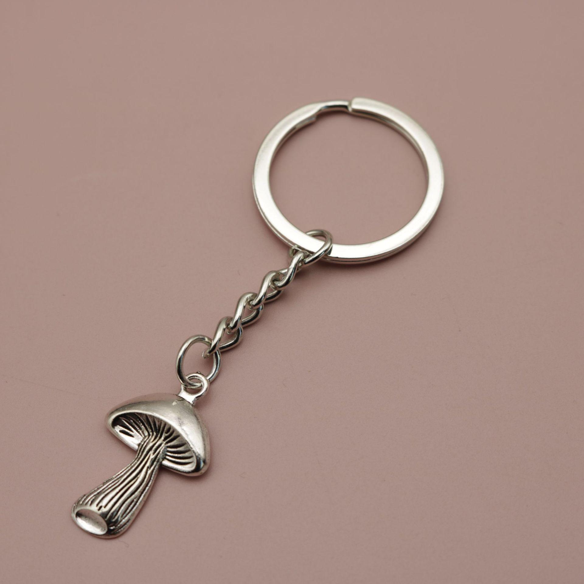 Temu Xiyin Mushroom Keychain Pendant - Hot Simple Design