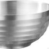 Stainless Steel Bowl ,Noodles Bowl, Double Walled Easy to Clean for Udon Soba Pho Noodle Insulation