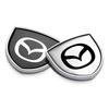Car Metal 3d Sticker Custom Shield Car Rear Trunk Shield Emblem Badge Sticker For Mazda CX-3 Bk CX-5 MS Speed 5 6 2 3 CX30 MX-5