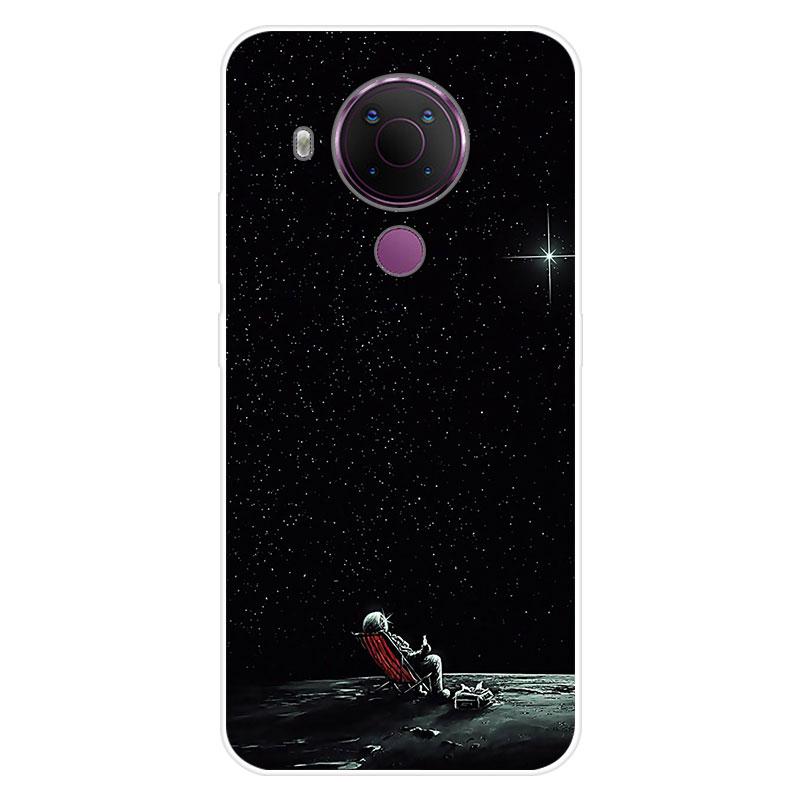 Cheap For Nokia 5.4 Silicone TPU Back Cover Soft Phone Case For Nokia 5