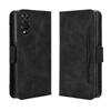 TCL 50SE Phone Leather Flip Case with Multi-Card Slots for TCL 505 4G/XE.