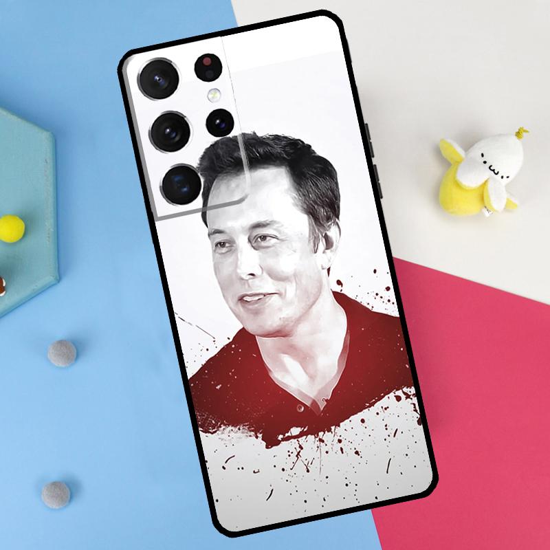 Elon Musk Back Case For Samsung Galaxy S25 S24 S23 S22 S20 S26 Ultra S10 Plus S21 FE S25 FE Soft Cover