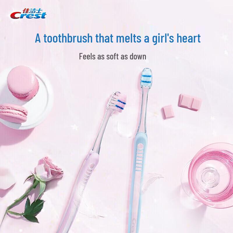 Crest Velvet Soft Bristle Toothbrush (2-Pack)