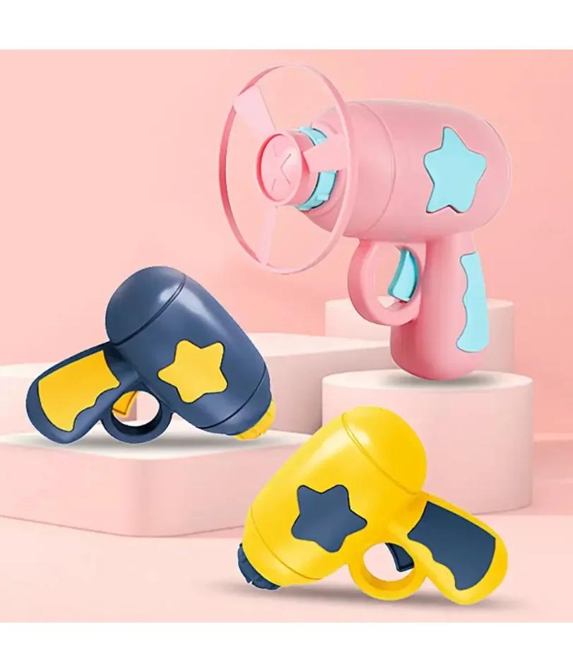 Funny Cat Toy Interactive Launch Pet Training Toy For Kitten Mini Flying Disc Shooting Gun Chasing Games Cat Toys Pet Supplies