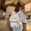 Schoolbag Cute Junior High School Student Schoolbag Female New Japanese Cartoon Student Backpack Lightweight Large Capacity Girl Travel Backpack