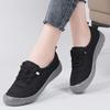 Fashion Women's Single Shoes Spring Fashion Soft Sole Lightweight Breathable Hiking Comfortable Anti Slip Lazy Casual Flat Shoes Zapatos