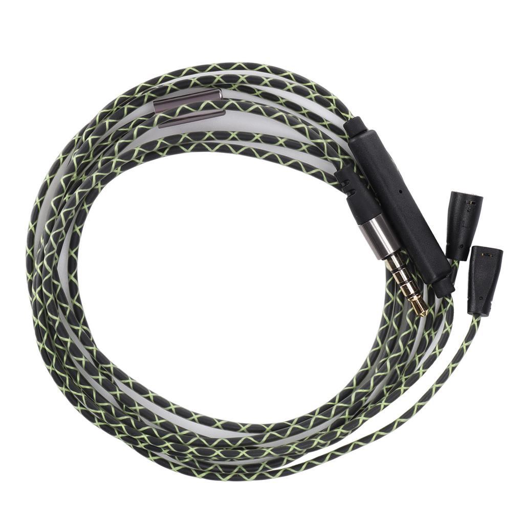 Earphone Audio Cable Audio Extend Charging Cable with Volume Control Microphone Function