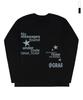 GRAVER [Unisex] No Message Long Sleeve T-Shirt_2 Colors